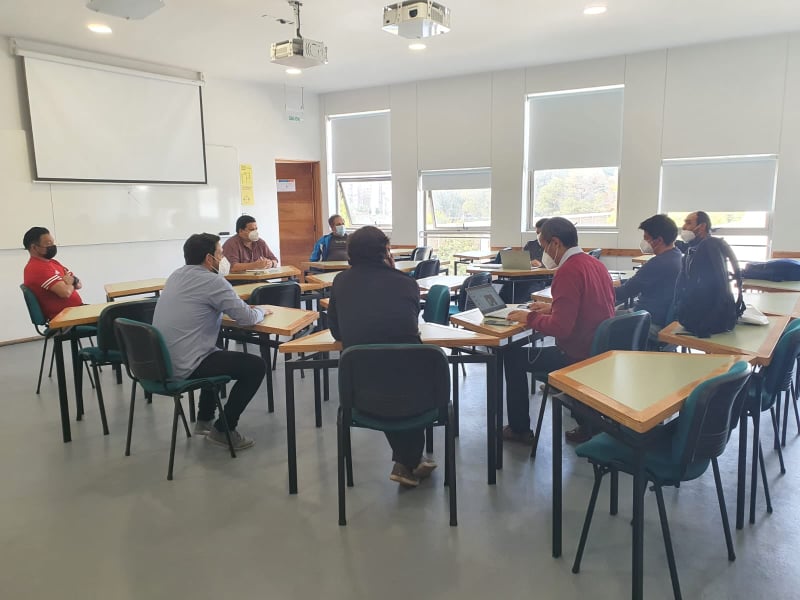 Profesores de sedes Viña del Mar y Concepción realizan jornada de homologación de trabajo