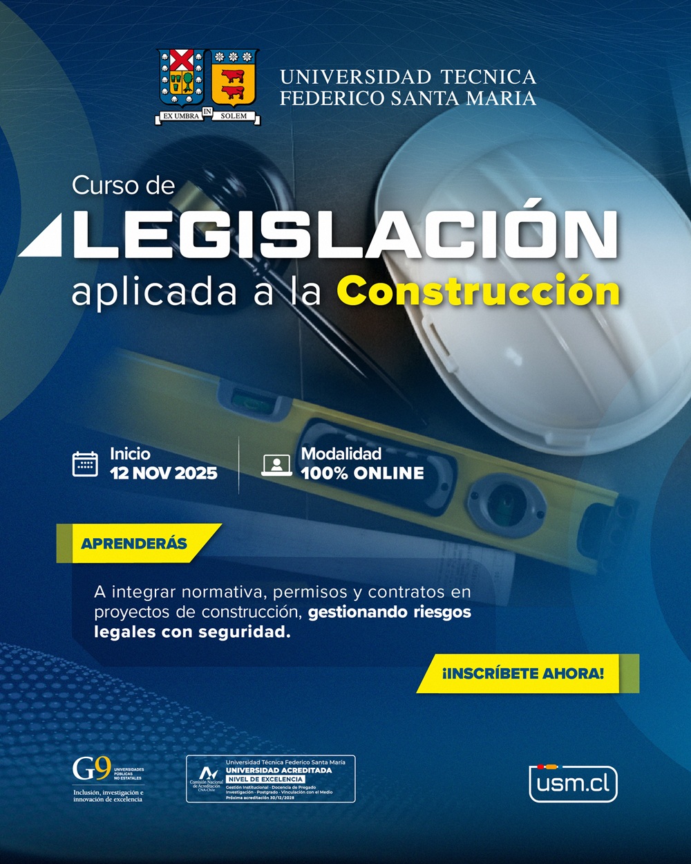 5ta Versión – Legislación Aplicada a la Construcción