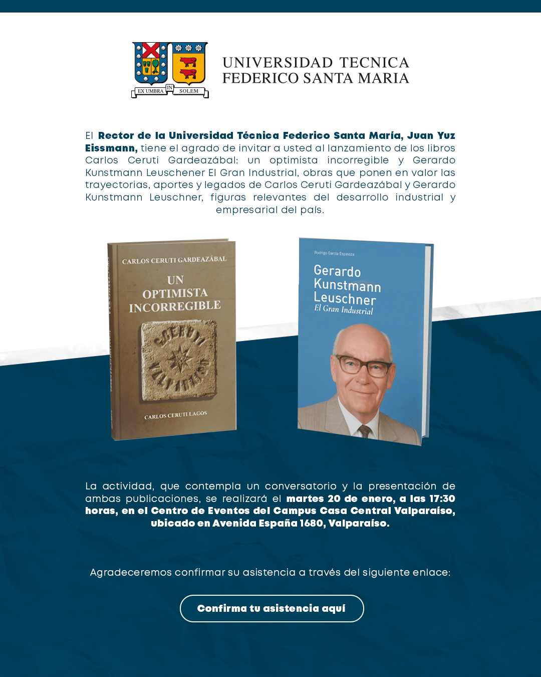 Lanzamiento libros “Carlos Ceruti Gardeazábal: un optimista incorregible” y “El gran industrial”