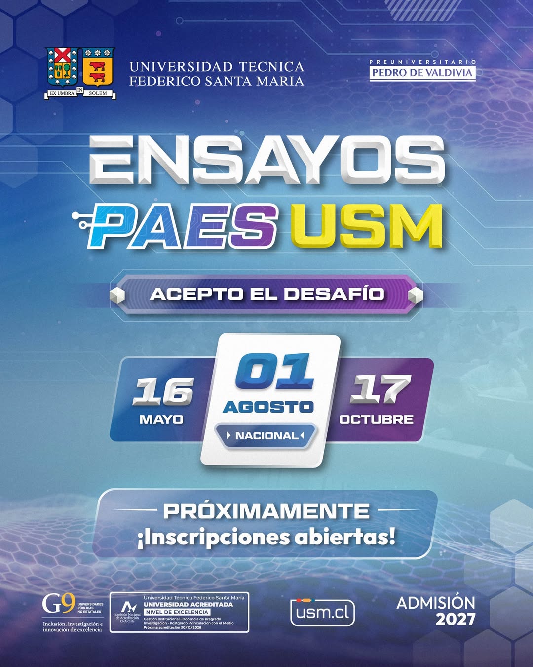 Ciclo de Ensayos PAES 2026